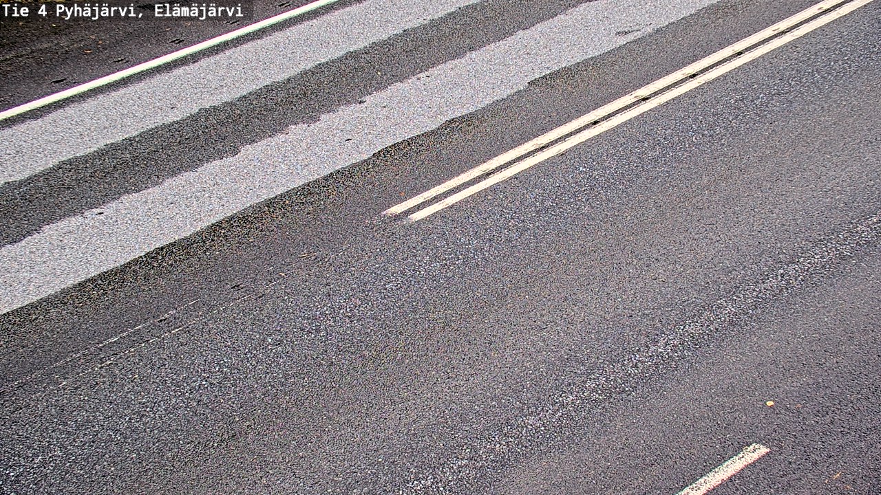Weather Camera Image Road 4 Pyhäjärvi, Elämäjärvi, Pyhäjärvi, Pohjois-Pohjanmaa