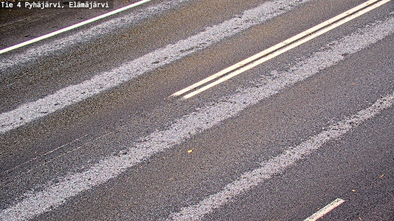 Weather Camera Image Road 4 Pyhäjärvi, Elämäjärvi, Pyhäjärvi, Pohjois-Pohjanmaa