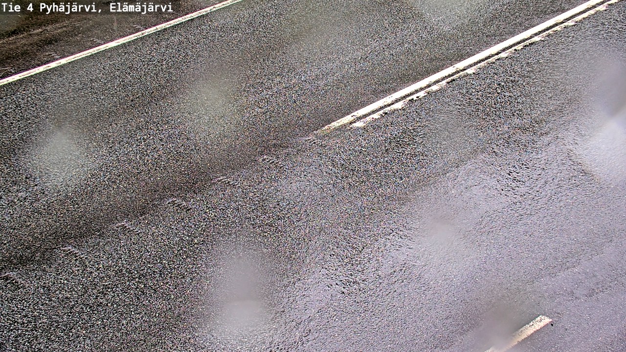 Weather Camera Image Väg 4 Pyhäjärvi, Elämäjärvi, Pyhäjärvi, Pohjois-Pohjanmaa