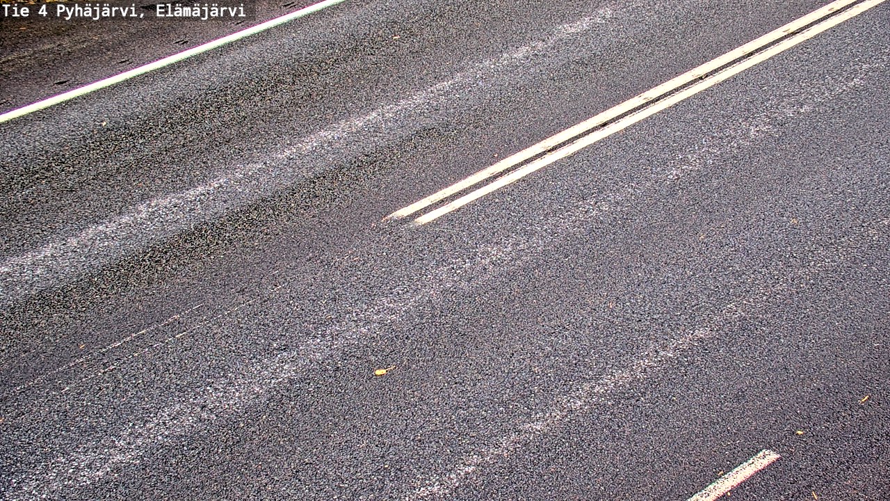 Weather Camera Image Road 4 Pyhäjärvi, Elämäjärvi, Pyhäjärvi, Pohjois-Pohjanmaa
