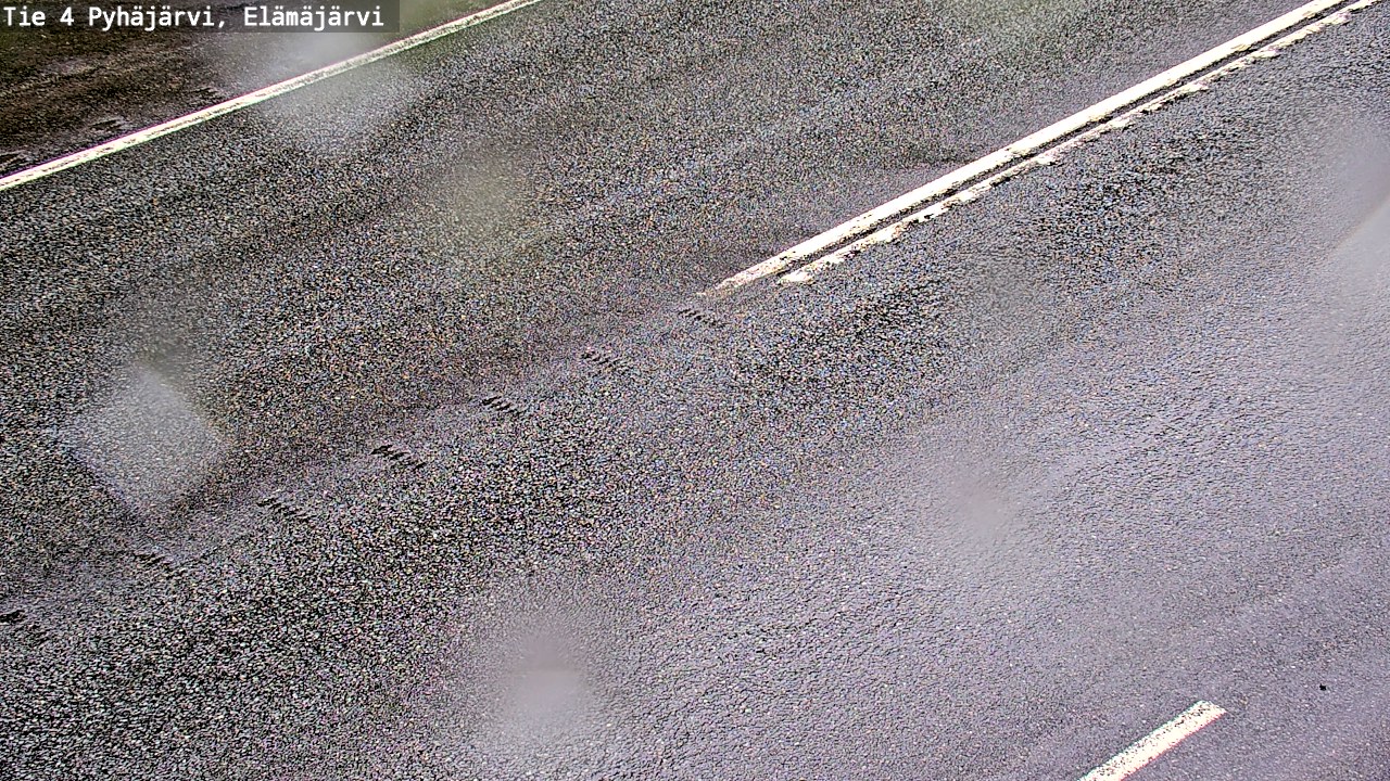 Weather Camera Image Väg 4 Pyhäjärvi, Elämäjärvi, Pyhäjärvi, Pohjois-Pohjanmaa