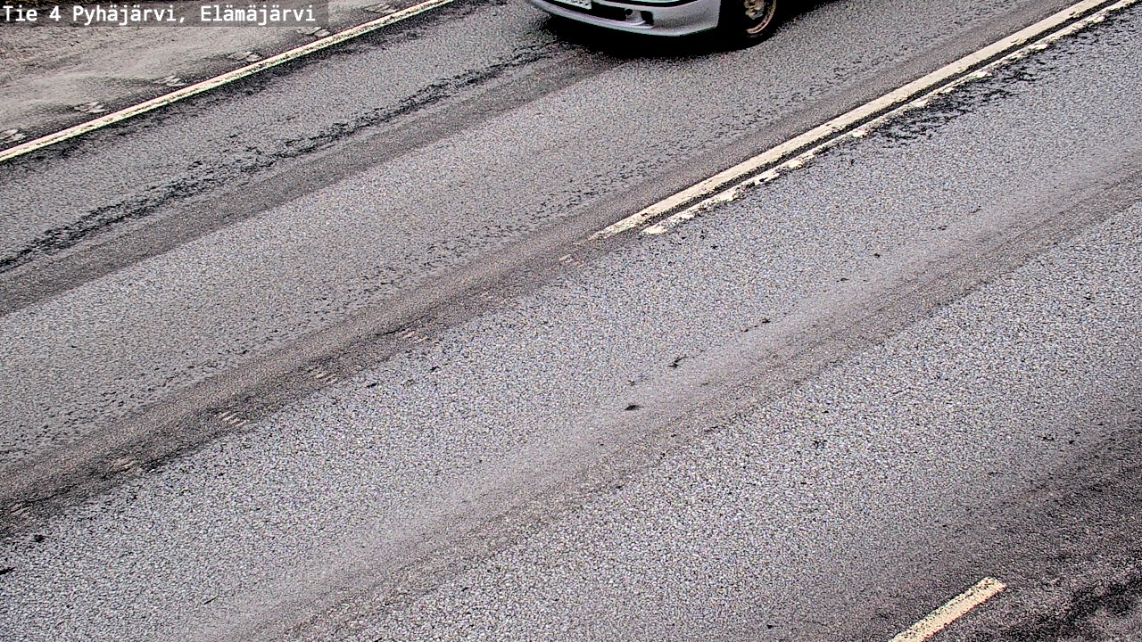 Weather Camera Image Väg 4 Pyhäjärvi, Elämäjärvi, Pyhäjärvi, Pohjois-Pohjanmaa