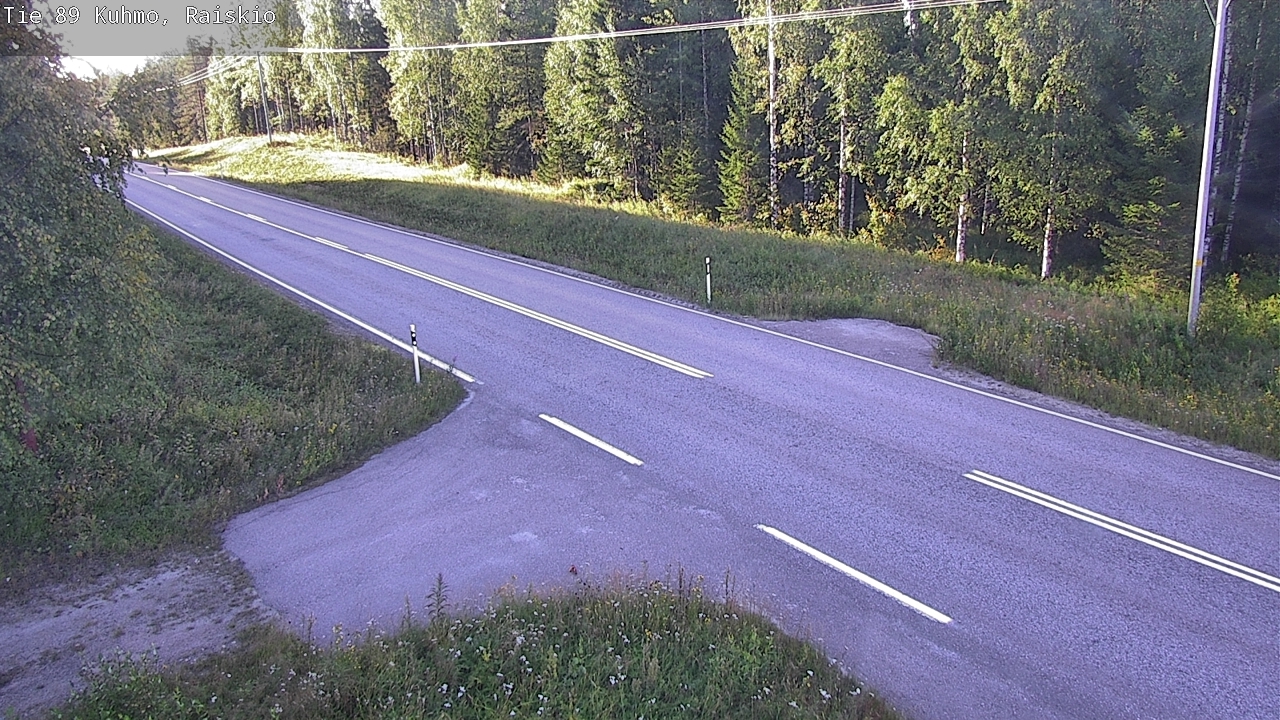 Weather Camera Image Road 89 Kuhmo, Raiskio, Kuhmo, Kainuu