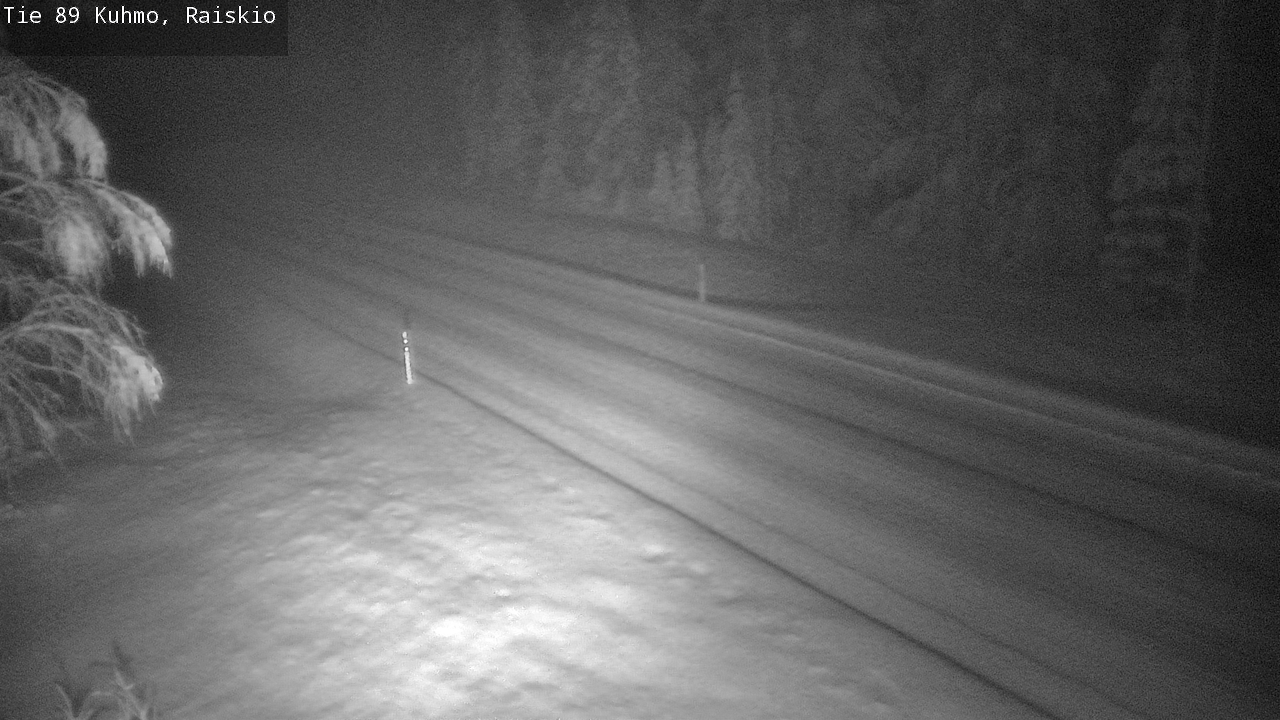 Weather Camera Image Road 89 Kuhmo, Raiskio, Kuhmo, Kainuu
