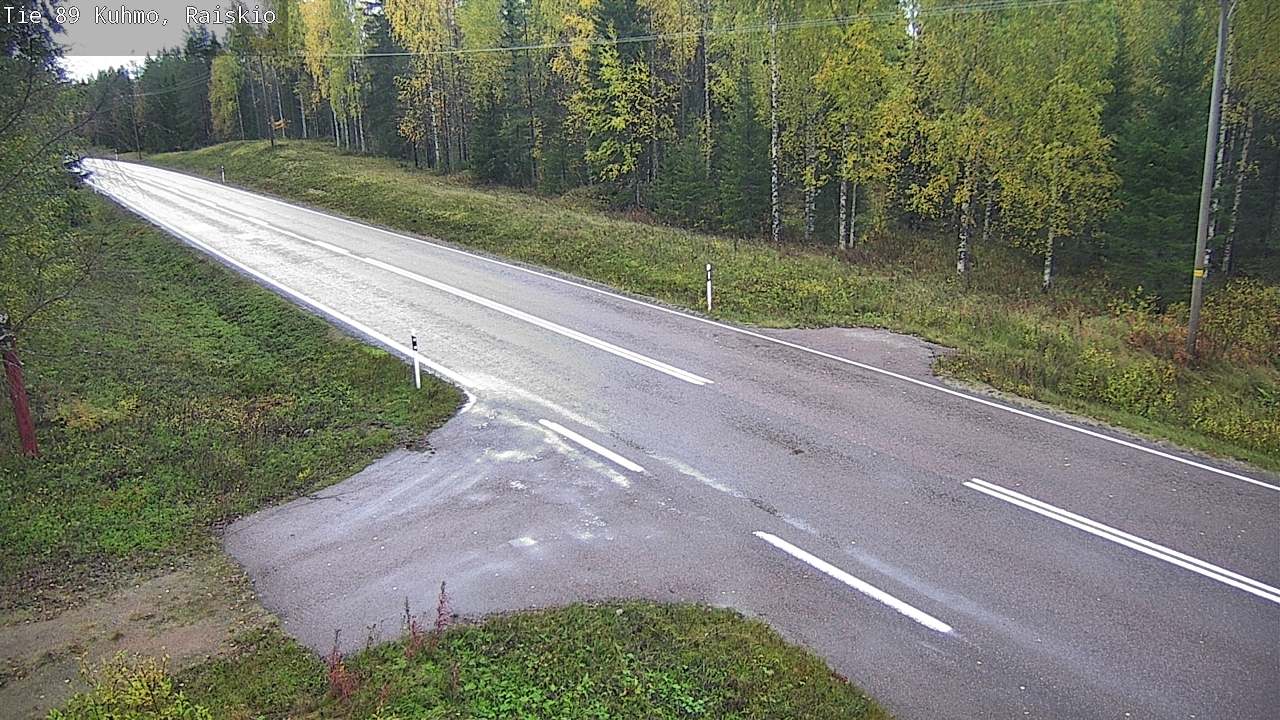 Weather Camera Image Road 89 Kuhmo, Raiskio, Kuhmo, Kainuu