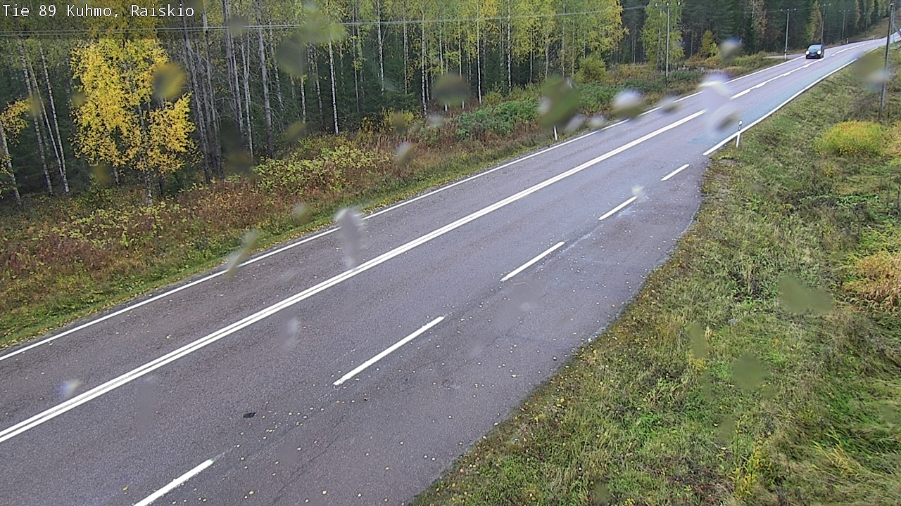 Weather Camera Image Road 89 Kuhmo, Raiskio, Kuhmo, Kainuu