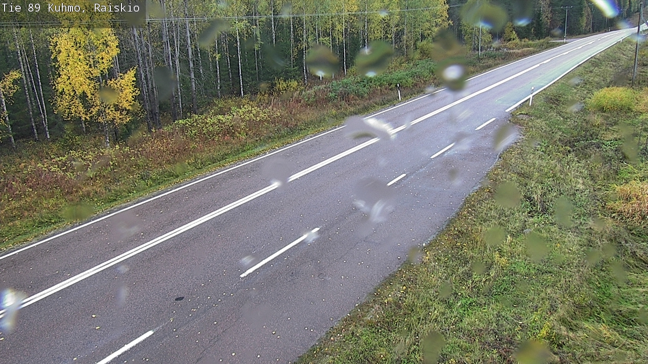 Weather Camera Image Road 89 Kuhmo, Raiskio, Kuhmo, Kainuu