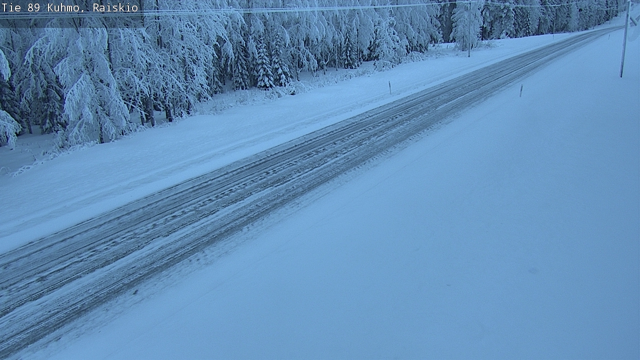 Kelikamerat Kuva Tie 89 Kuhmo, Raiskio, Kuhmo, Kainuu