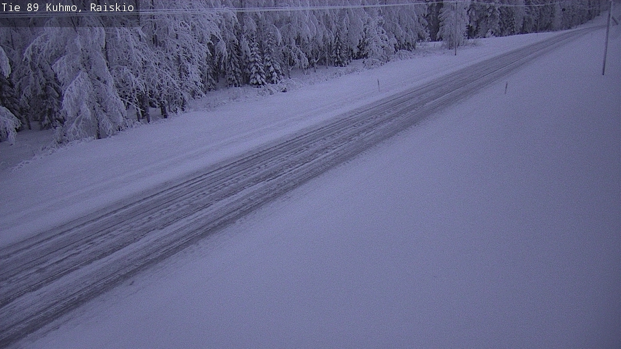 Kelikamerat Kuva Tie 89 Kuhmo, Raiskio, Kuhmo, Kainuu