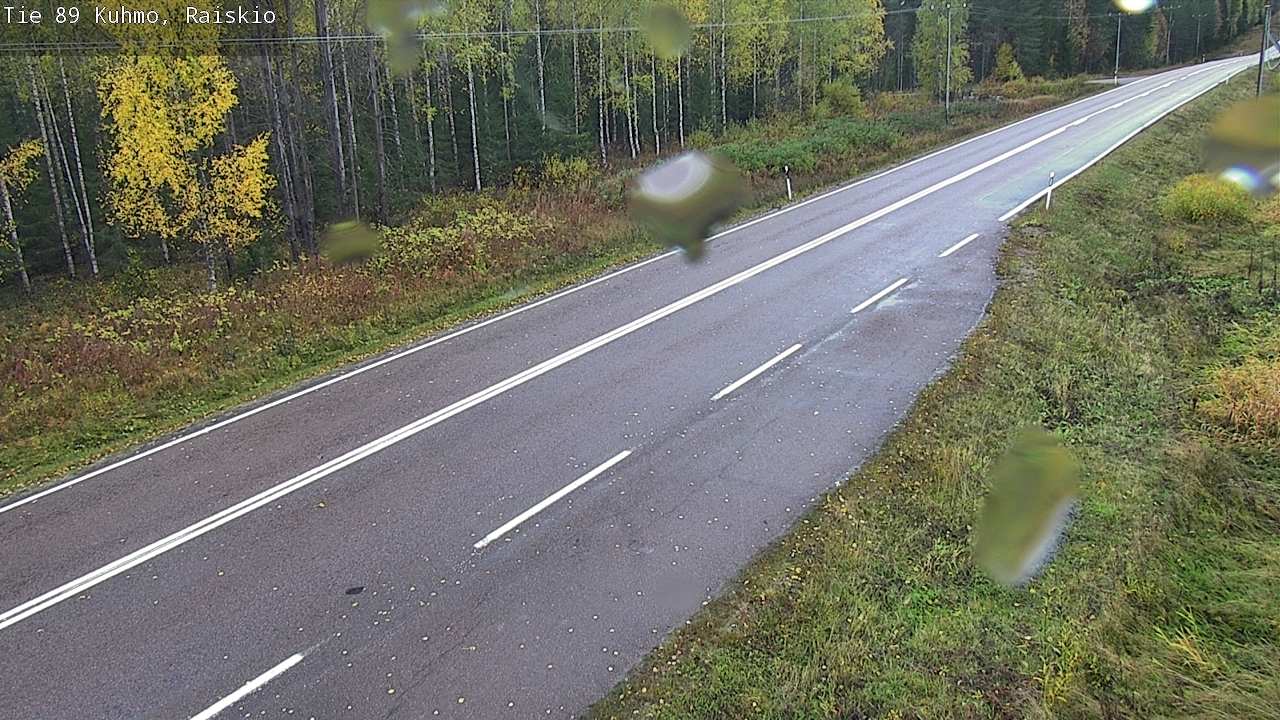 Weather Camera Image Road 89 Kuhmo, Raiskio, Kuhmo, Kainuu