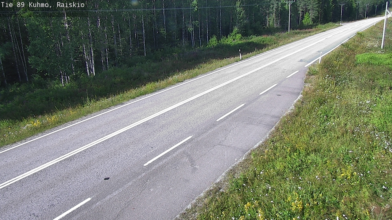 Kelikamerat Kuva Tie 89 Kuhmo, Raiskio, Kuhmo, Kainuu