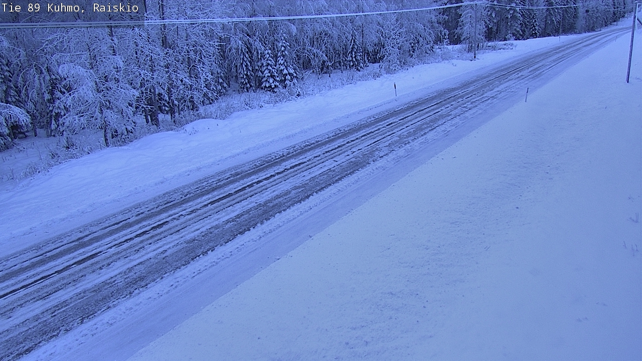 Kelikamerat Kuva Tie 89 Kuhmo, Raiskio, Kuhmo, Kainuu