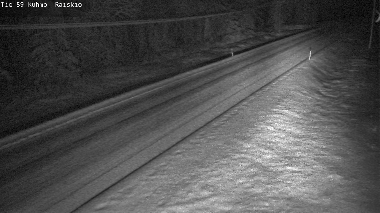 Weather Camera Image Väg 89 Kuhmo, Raiskio, Kuhmo, Kainuu