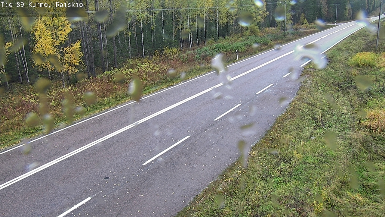 Weather Camera Image Road 89 Kuhmo, Raiskio, Kuhmo, Kainuu