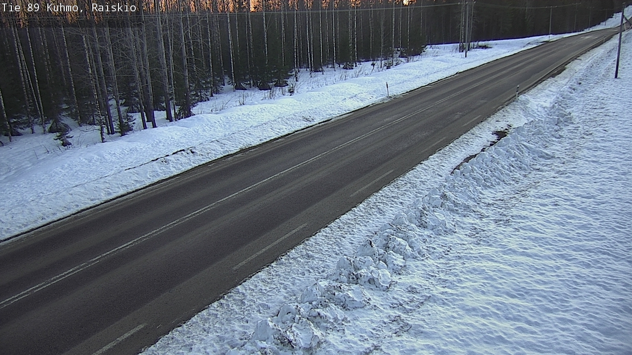 Kelikamerat Kuva Tie 89 Kuhmo, Raiskio, Kuhmo, Kainuu