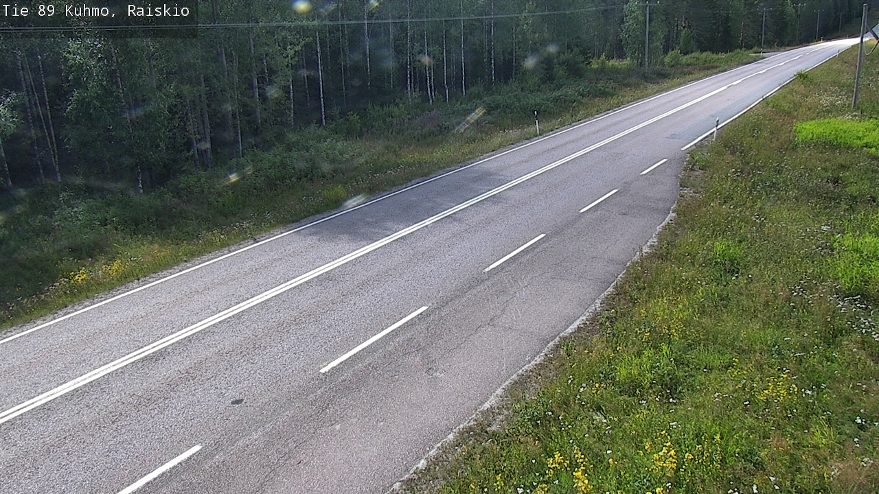 Kelikamerat Kuva Tie 89 Kuhmo, Raiskio, Kuhmo, Kainuu