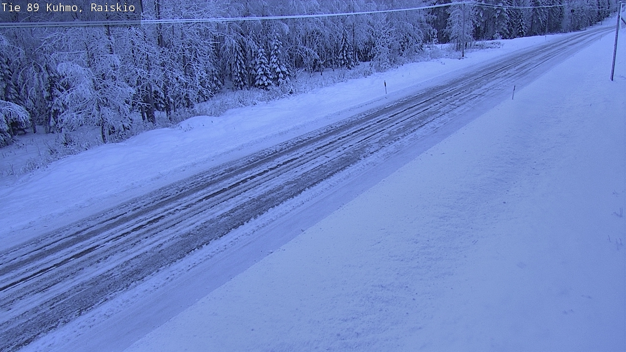 Kelikamerat Kuva Tie 89 Kuhmo, Raiskio, Kuhmo, Kainuu