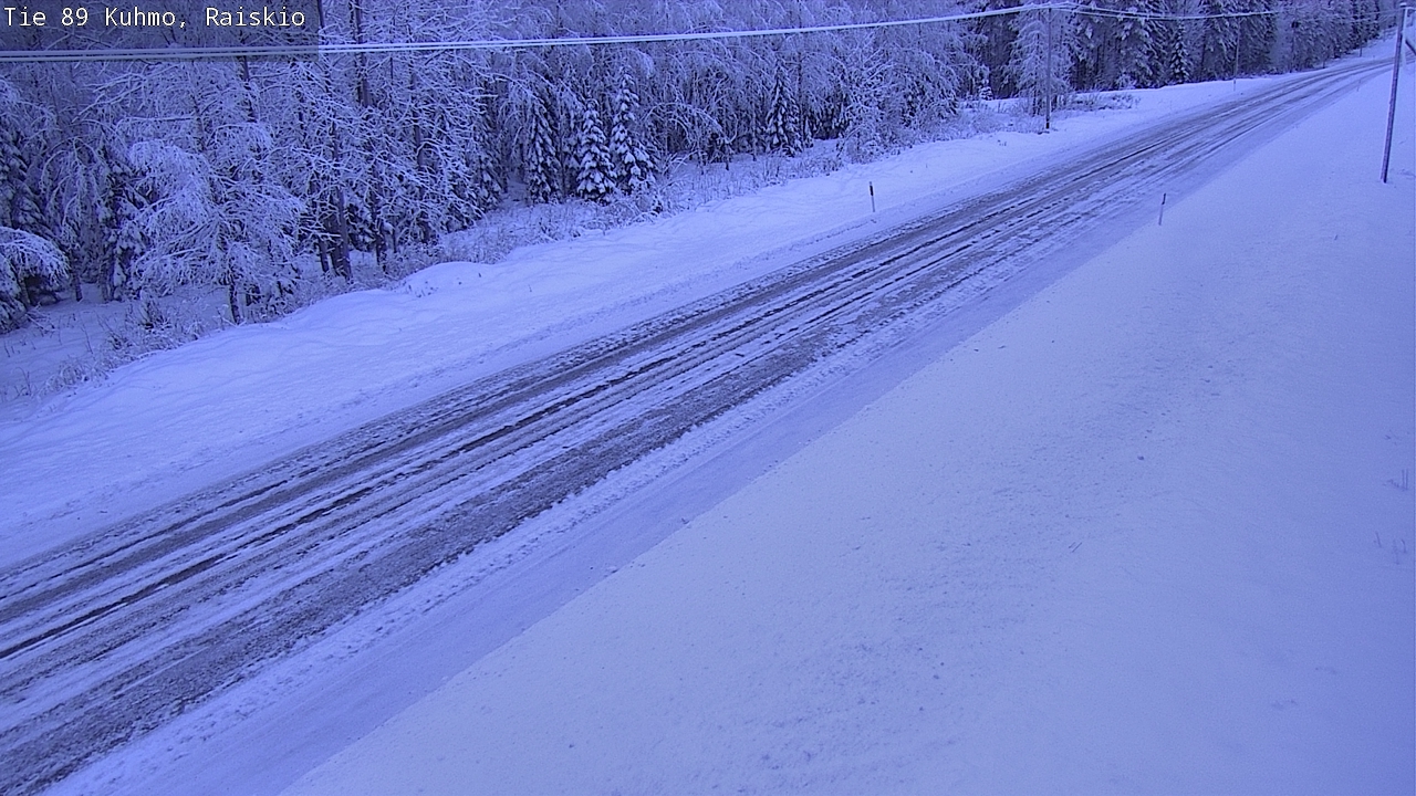 Kelikamerat Kuva Tie 89 Kuhmo, Raiskio, Kuhmo, Kainuu