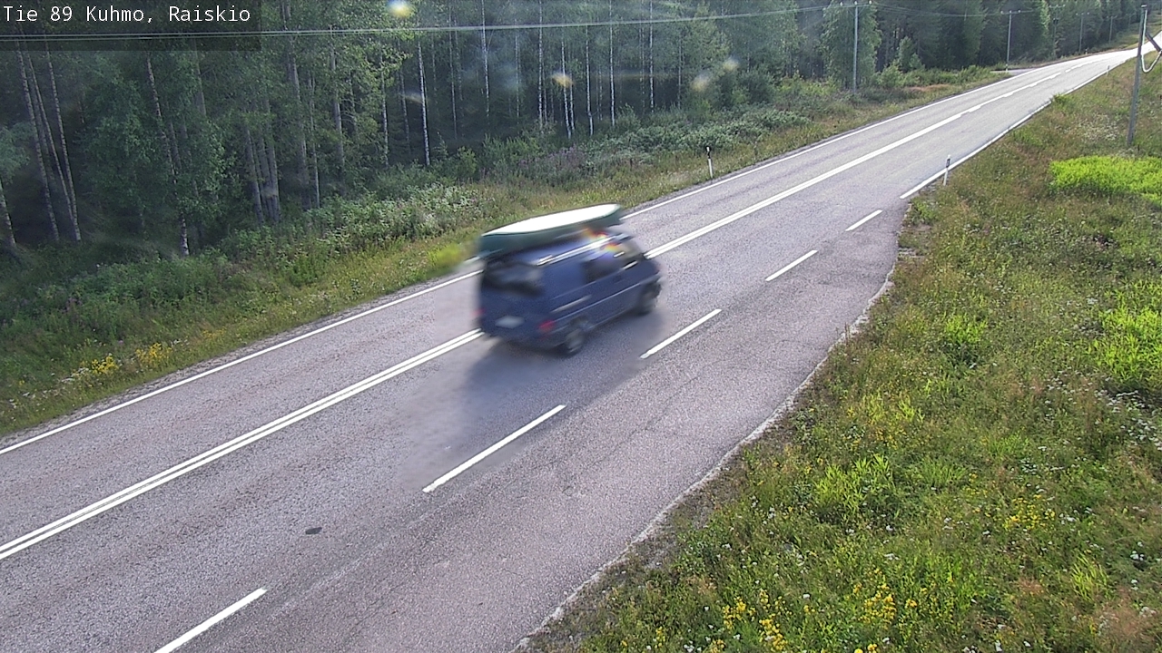 Kelikamerat Kuva Tie 89 Kuhmo, Raiskio, Kuhmo, Kainuu