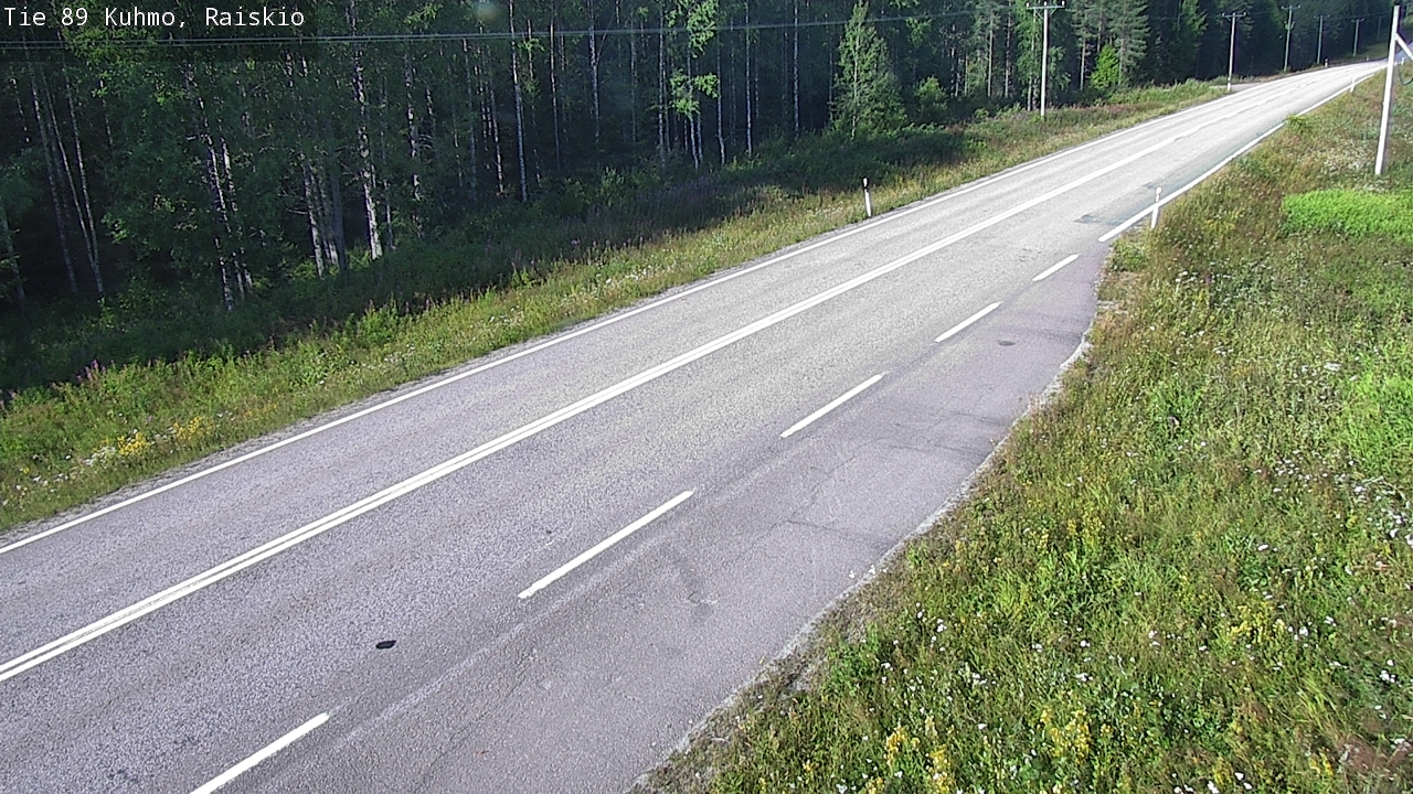Kelikamerat Kuva Tie 89 Kuhmo, Raiskio, Kuhmo, Kainuu