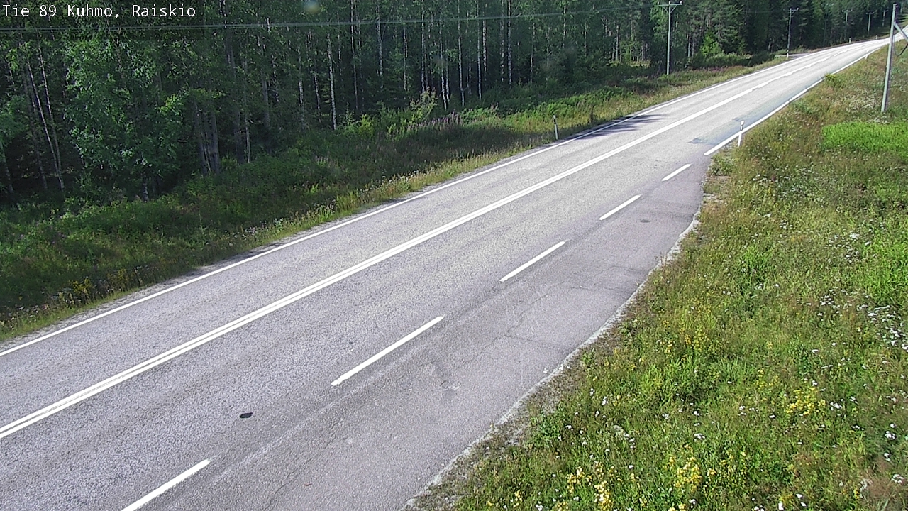 Kelikamerat Kuva Tie 89 Kuhmo, Raiskio, Kuhmo, Kainuu