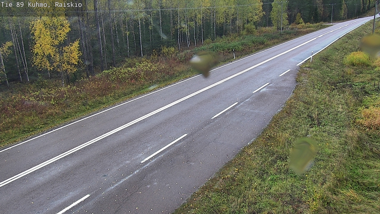 Weather Camera Image Road 89 Kuhmo, Raiskio, Kuhmo, Kainuu