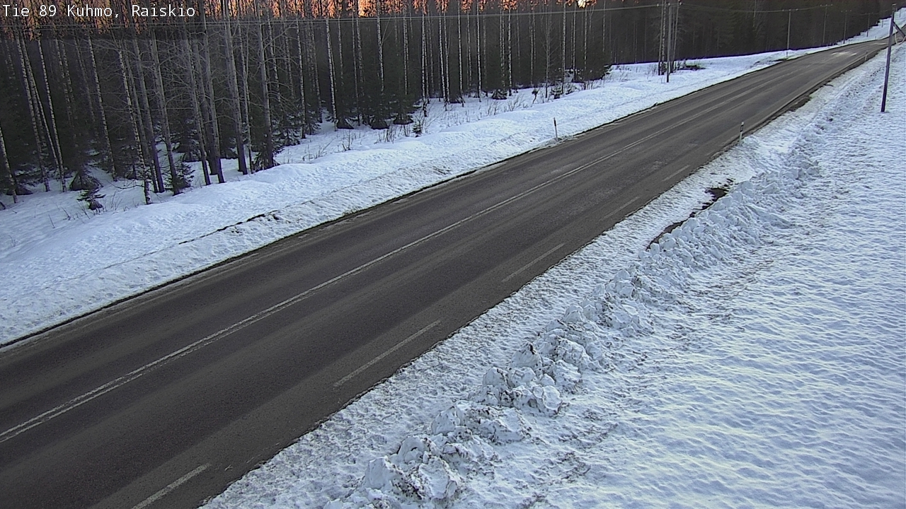 Kelikamerat Kuva Tie 89 Kuhmo, Raiskio, Kuhmo, Kainuu