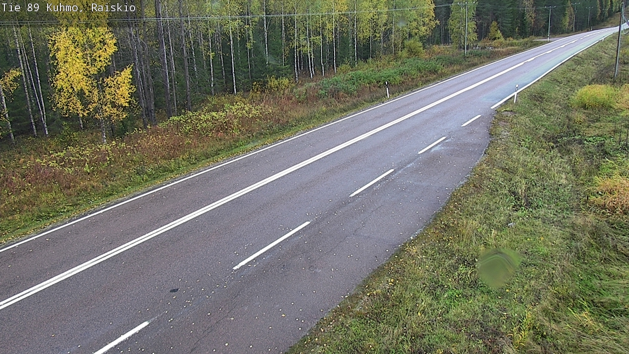Weather Camera Image Road 89 Kuhmo, Raiskio, Kuhmo, Kainuu