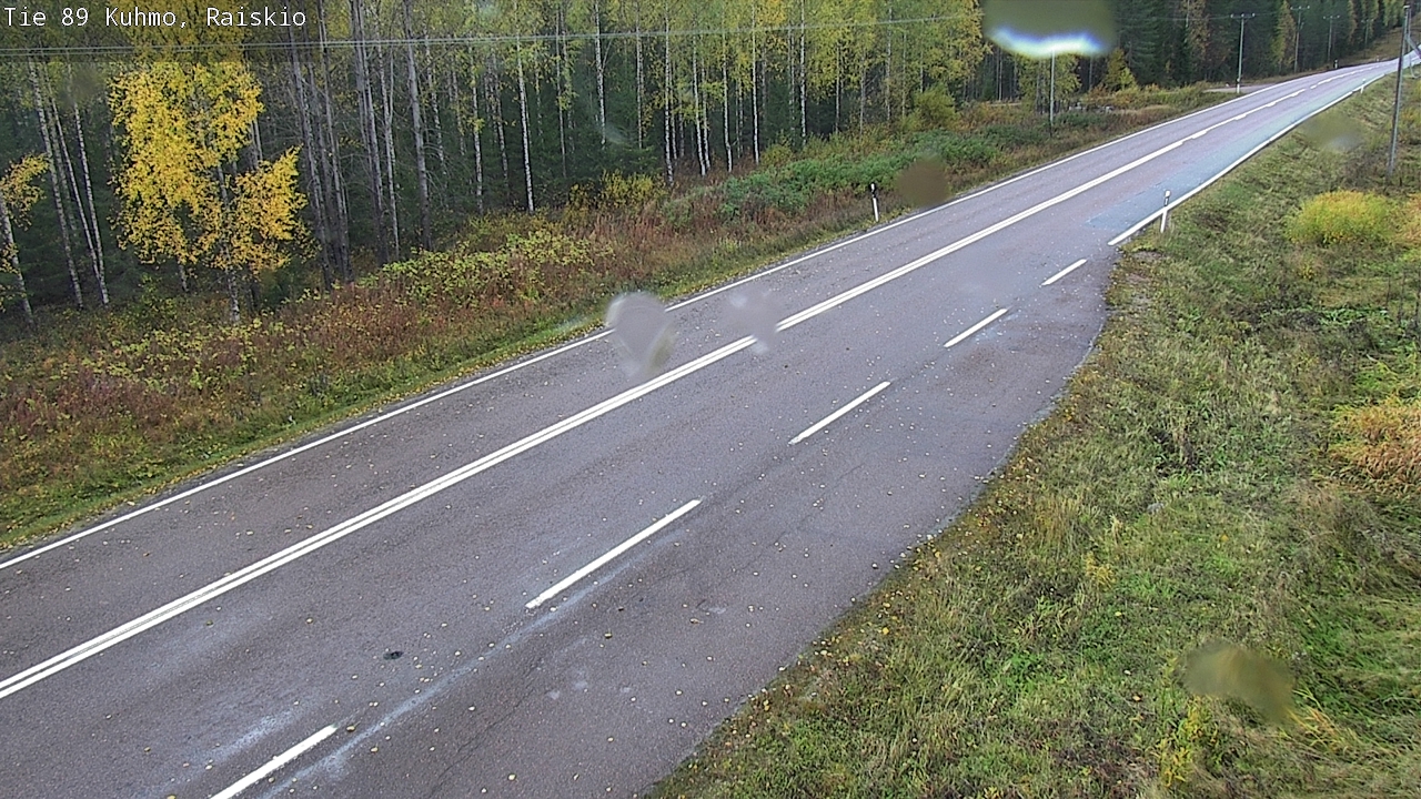 Weather Camera Image Road 89 Kuhmo, Raiskio, Kuhmo, Kainuu