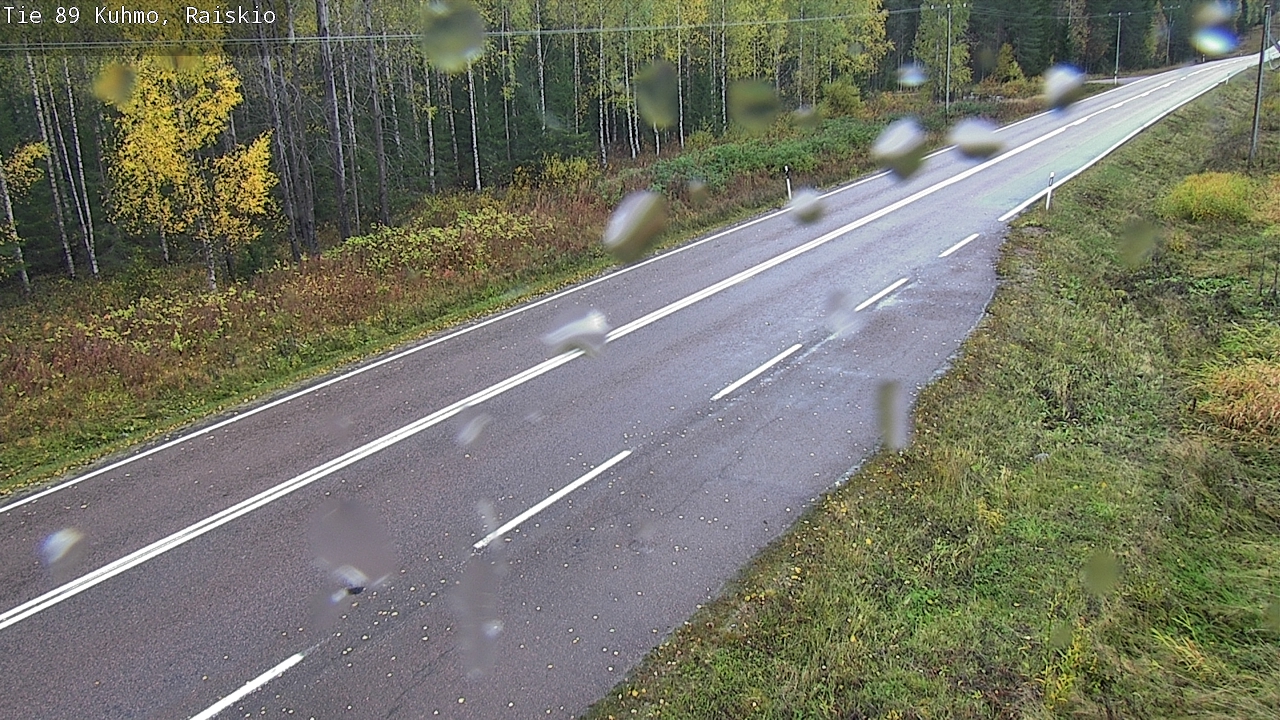 Weather Camera Image Road 89 Kuhmo, Raiskio, Kuhmo, Kainuu