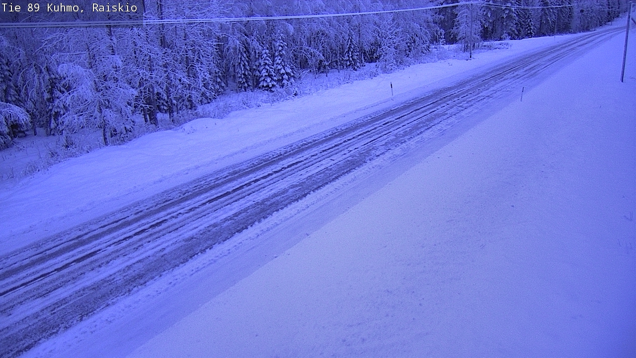 Kelikamerat Kuva Tie 89 Kuhmo, Raiskio, Kuhmo, Kainuu