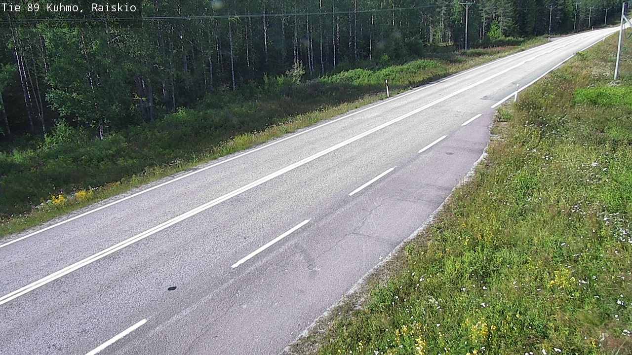 Kelikamerat Kuva Tie 89 Kuhmo, Raiskio, Kuhmo, Kainuu