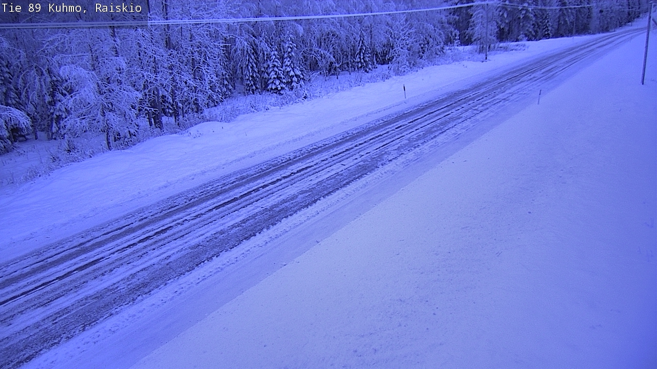 Kelikamerat Kuva Tie 89 Kuhmo, Raiskio, Kuhmo, Kainuu