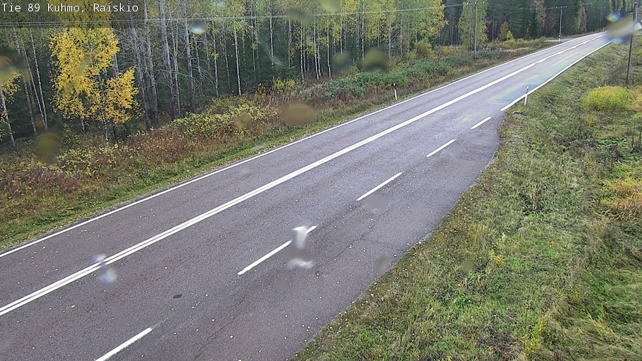 Weather Camera Image Road 89 Kuhmo, Raiskio, Kuhmo, Kainuu