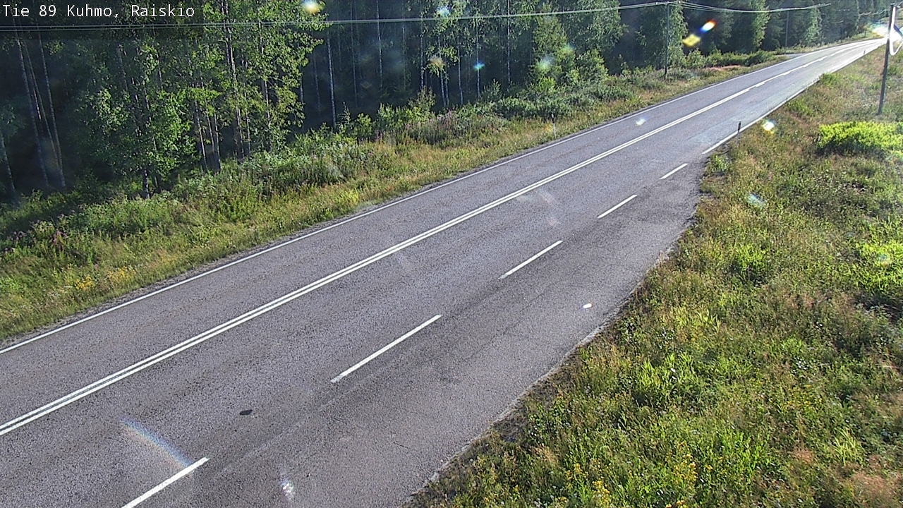 Kelikamerat Kuva Tie 89 Kuhmo, Raiskio, Kuhmo, Kainuu