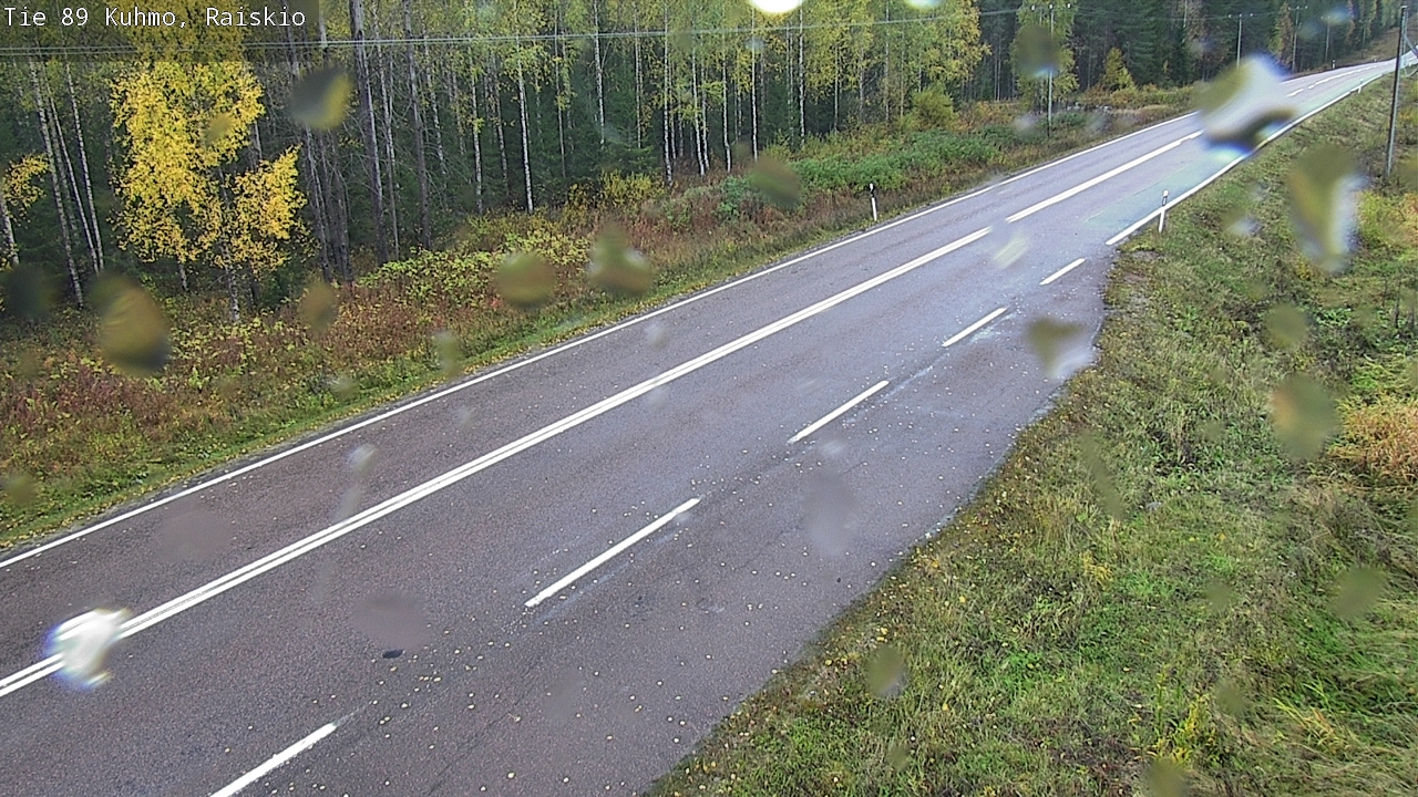 Weather Camera Image Road 89 Kuhmo, Raiskio, Kuhmo, Kainuu