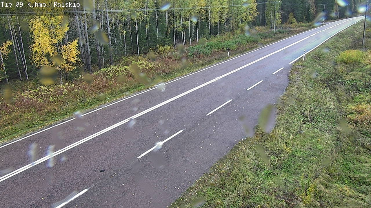 Weather Camera Image Road 89 Kuhmo, Raiskio, Kuhmo, Kainuu