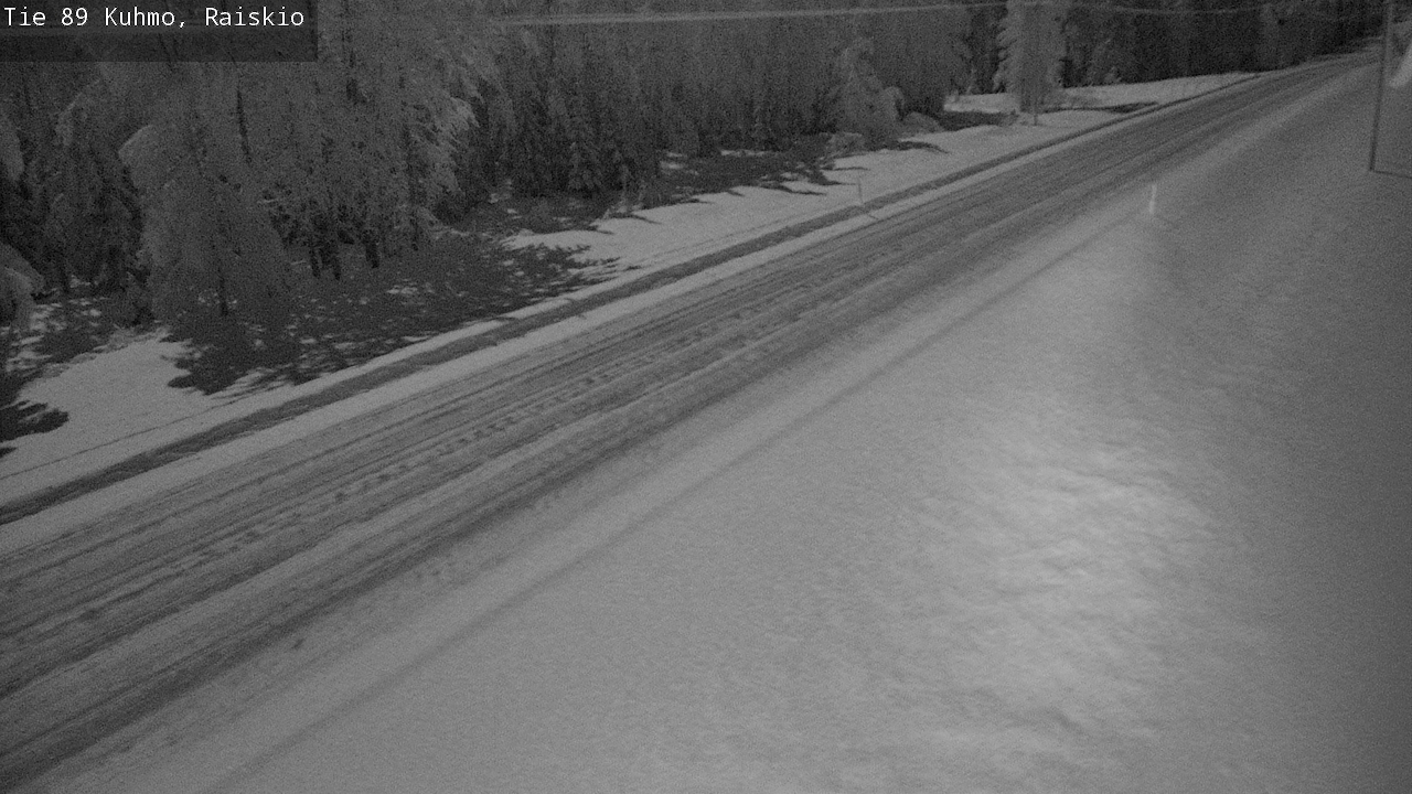 Weather Camera Image Road 89 Kuhmo, Raiskio, Kuhmo, Kainuu