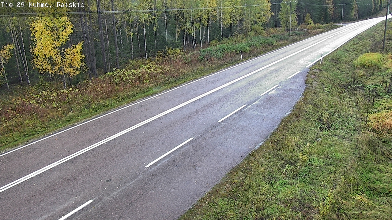 Weather Camera Image Road 89 Kuhmo, Raiskio, Kuhmo, Kainuu