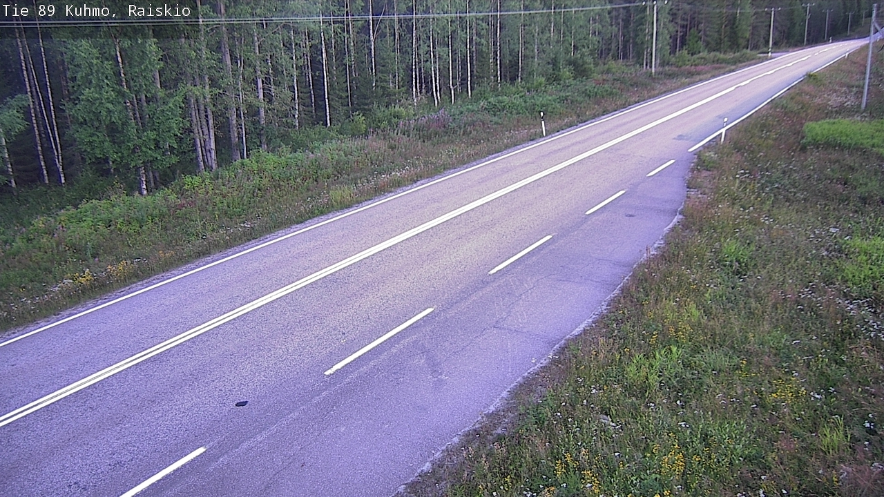 Kelikamerat Kuva Tie 89 Kuhmo, Raiskio, Kuhmo, Kainuu
