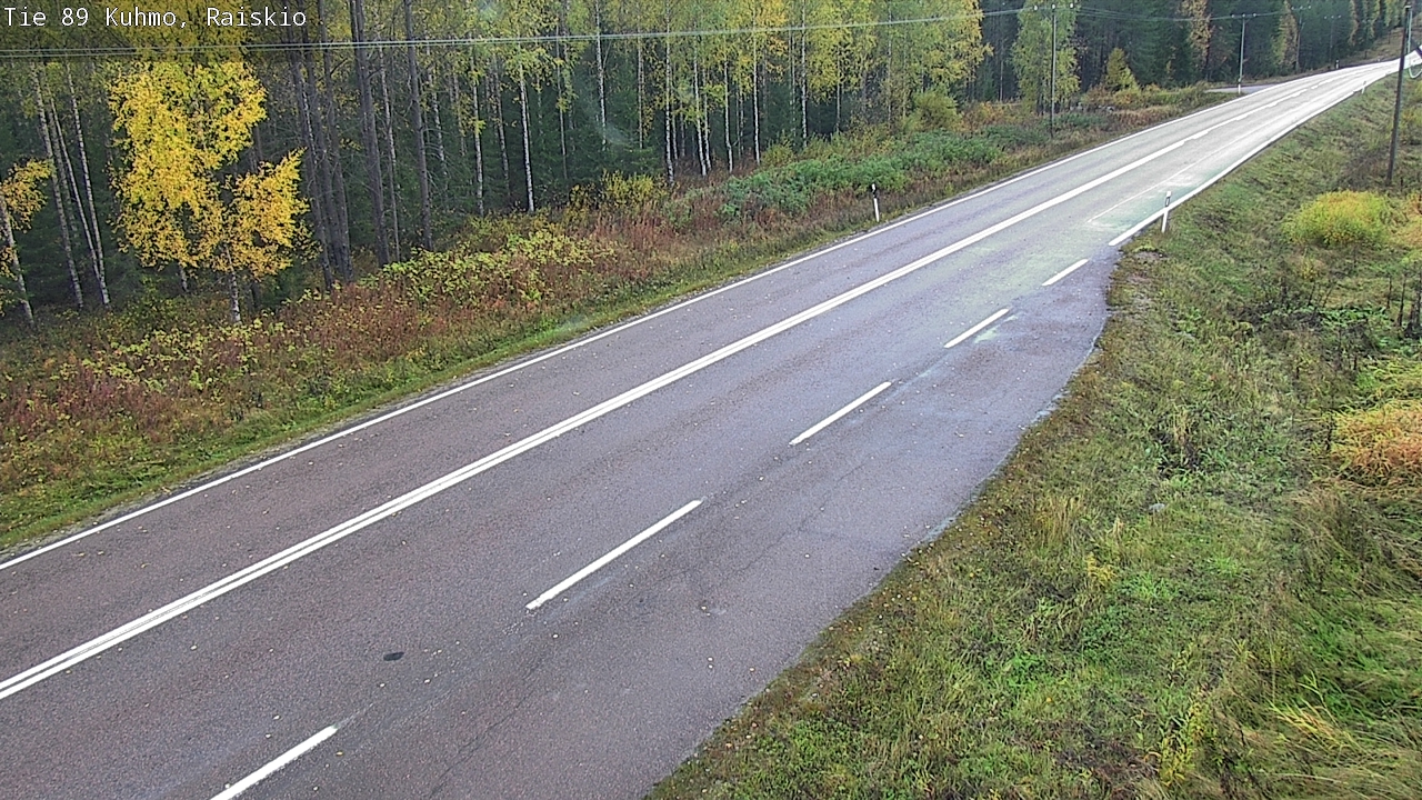 Weather Camera Image Road 89 Kuhmo, Raiskio, Kuhmo, Kainuu