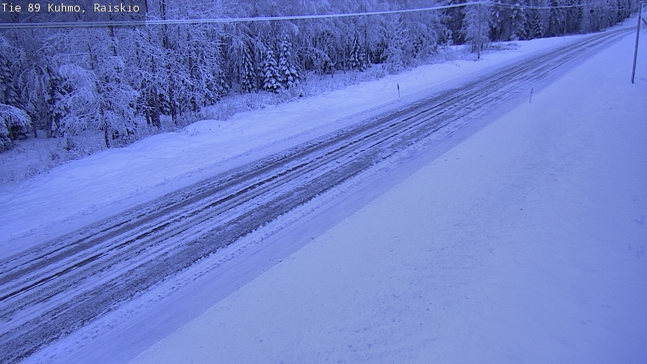 Kelikamerat Kuva Tie 89 Kuhmo, Raiskio, Kuhmo, Kainuu