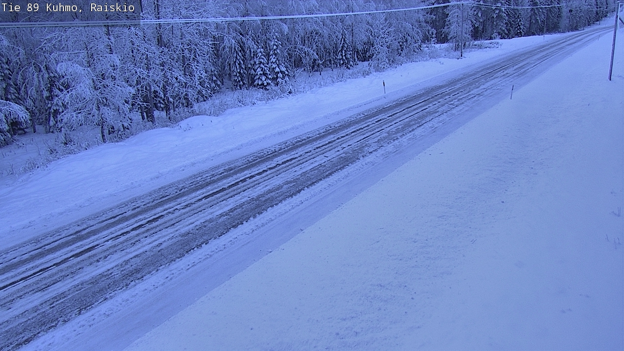 Kelikamerat Kuva Tie 89 Kuhmo, Raiskio, Kuhmo, Kainuu