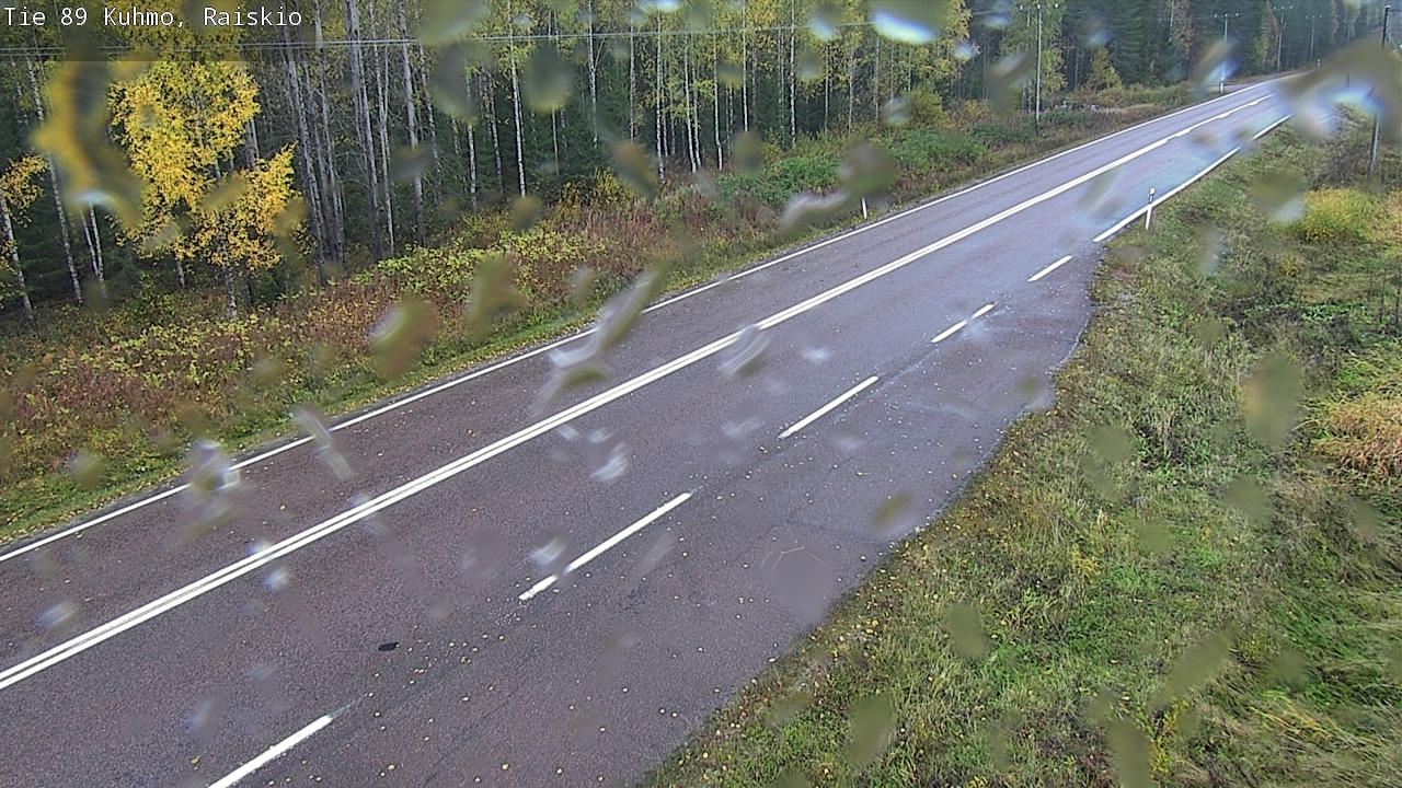 Weather Camera Image Road 89 Kuhmo, Raiskio, Kuhmo, Kainuu