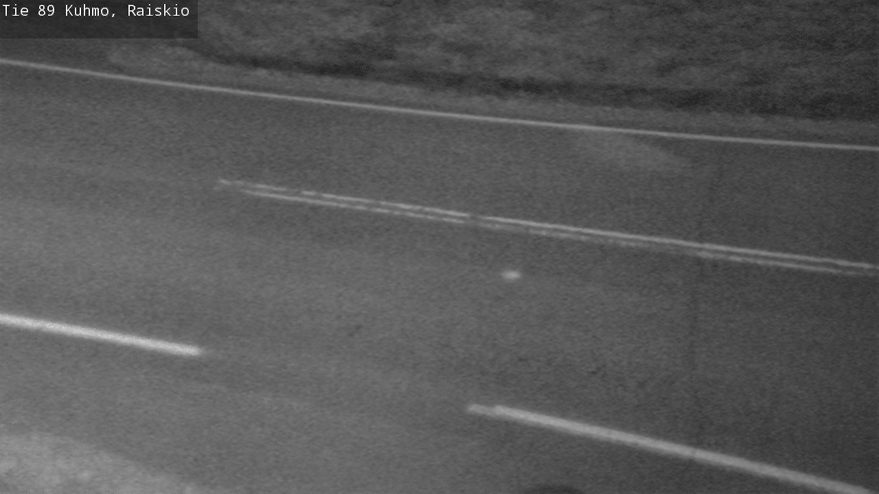 Weather Camera Image Väg 89 Kuhmo, Raiskio, Kuhmo, Kainuu