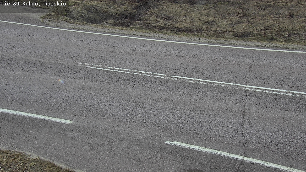 Weather Camera Image Väg 89 Kuhmo, Raiskio, Kuhmo, Kainuu