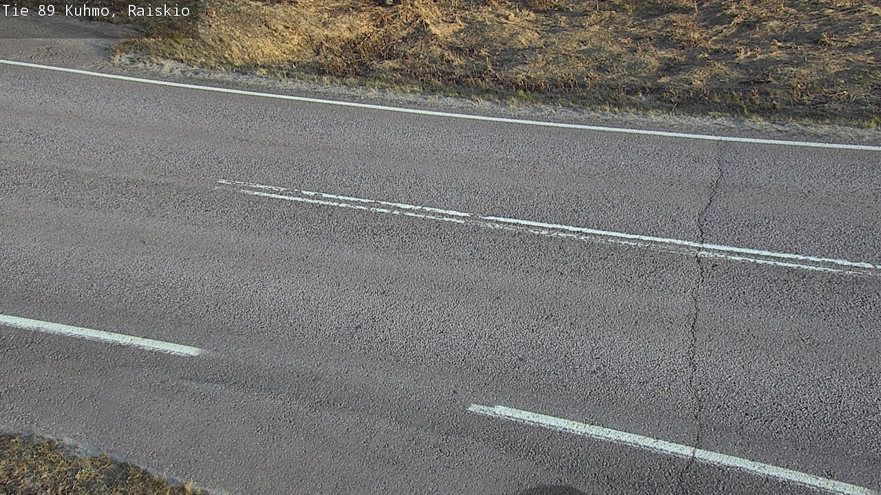 Weather Camera Image Väg 89 Kuhmo, Raiskio, Kuhmo, Kainuu