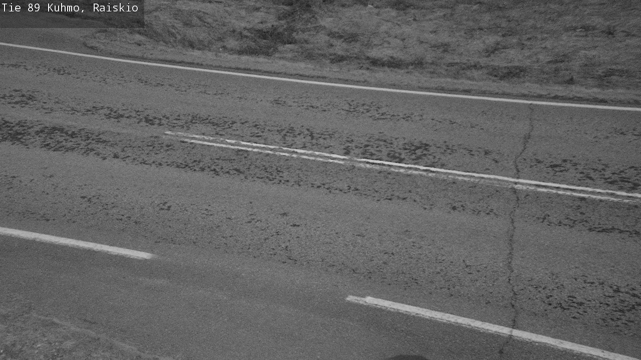 Weather Camera Image Väg 89 Kuhmo, Raiskio, Kuhmo, Kainuu