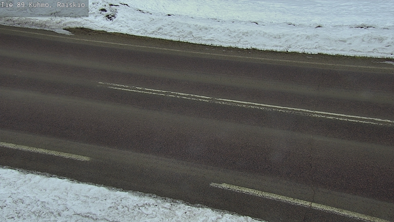 Weather Camera Image Road 89 Kuhmo, Raiskio, Kuhmo, Kainuu