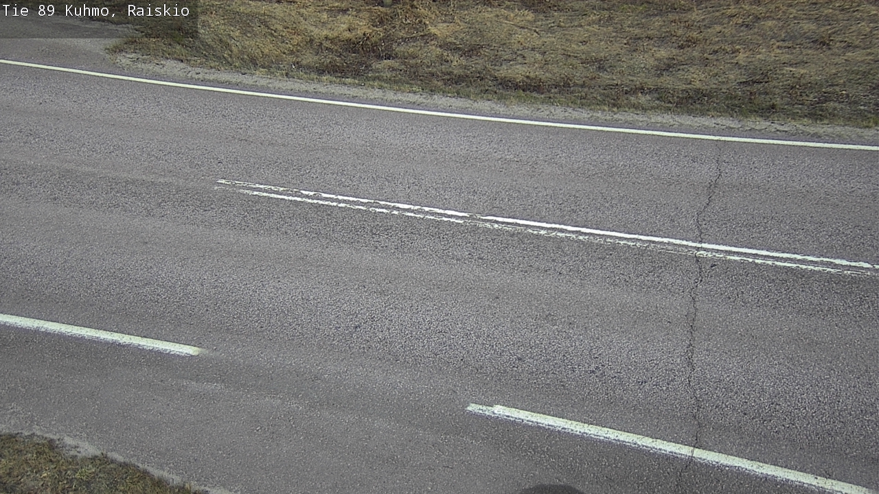 Weather Camera Image Väg 89 Kuhmo, Raiskio, Kuhmo, Kainuu
